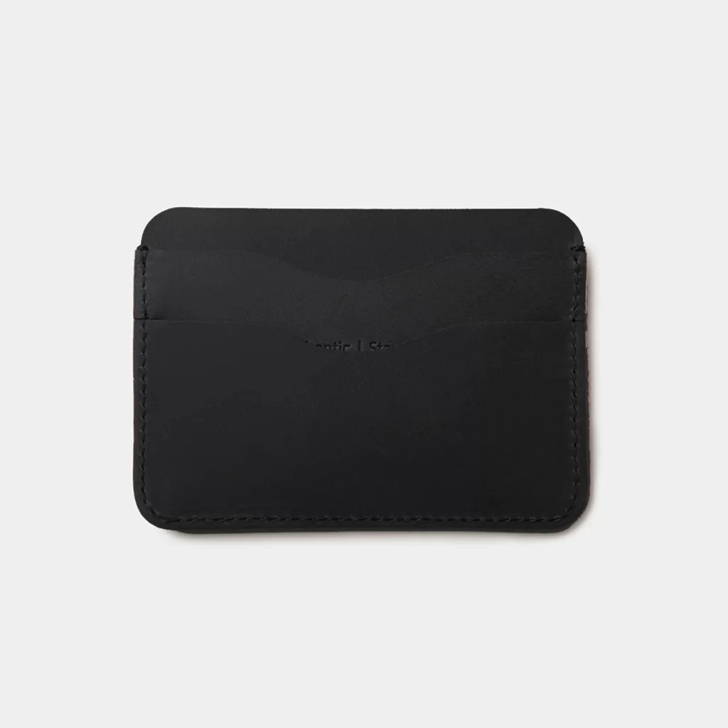 Leather Card Holder Panama+ – Black