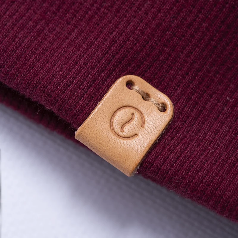 Organic Cotton Sweater Burgundy