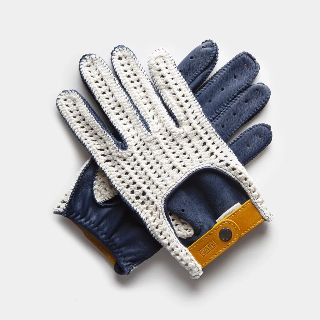 crochet driving gloves