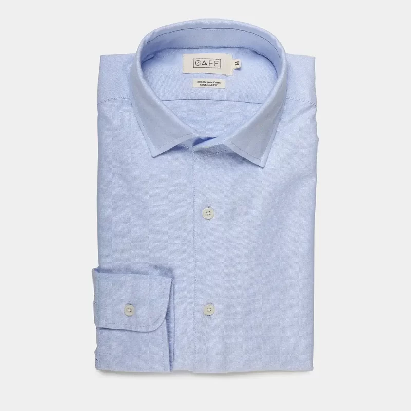 soft collar everyday oxford light blue