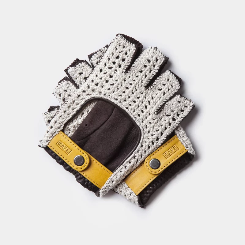 crochet driving gloves