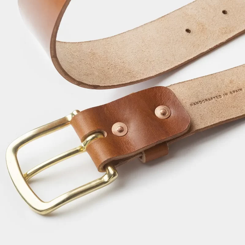 leather belt roasted