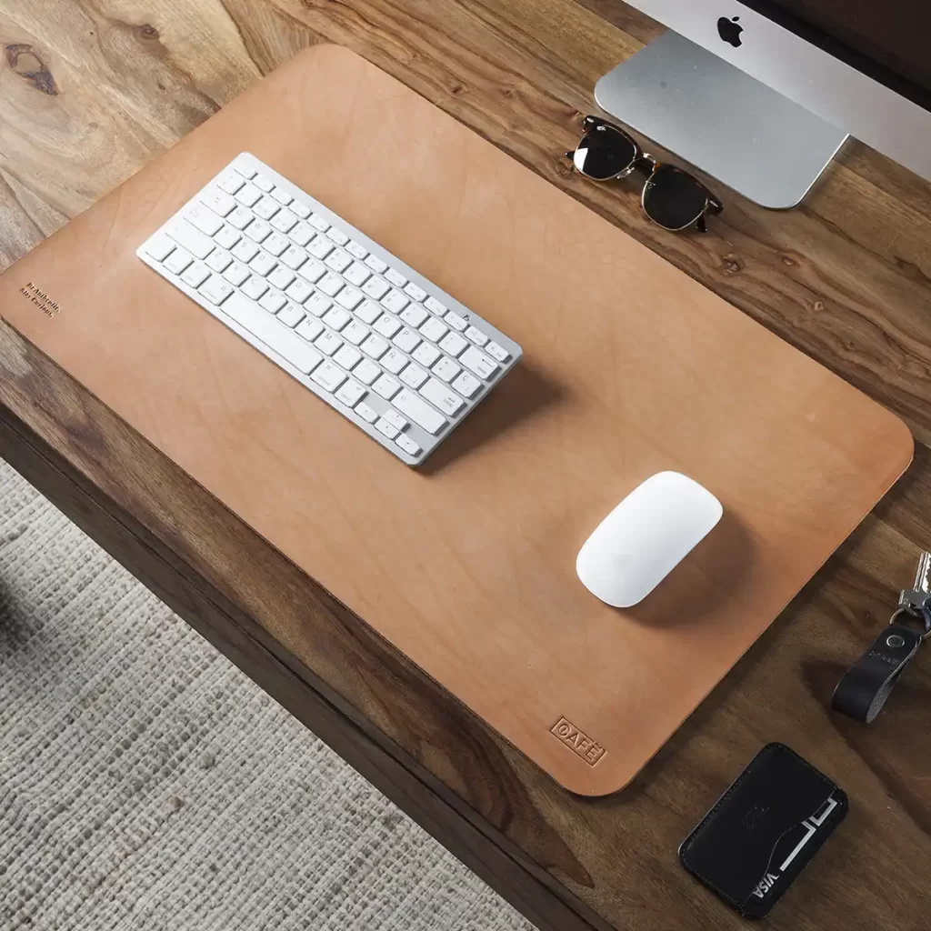 Leather Desk Pad – Natural
