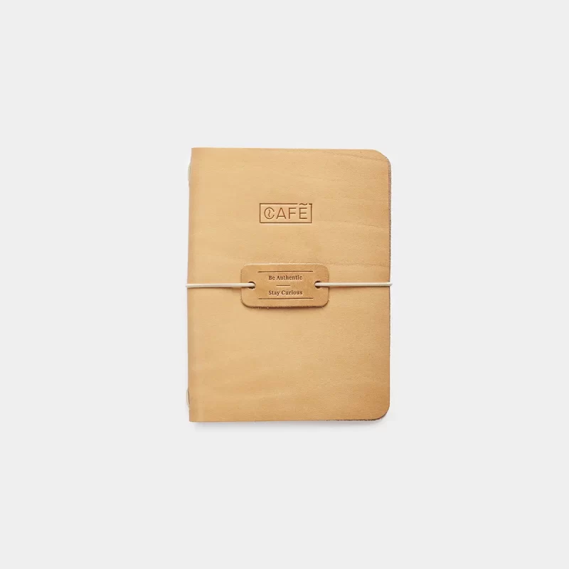 leather notebook natural a6