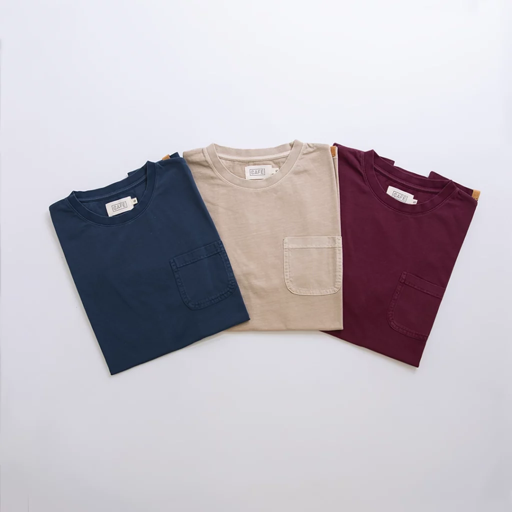 Organic Cotton Tee Pack Folded