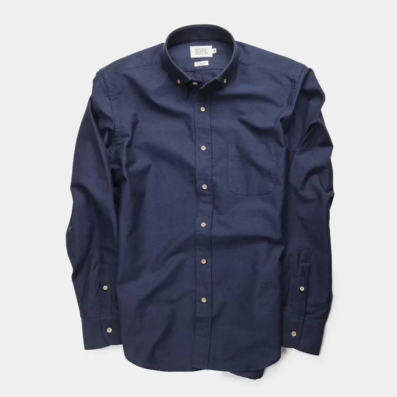 organic midnight blue shirt