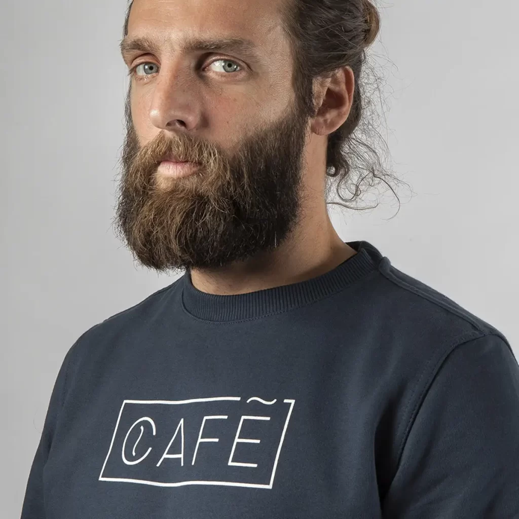 Sudadera Navy ”Café”