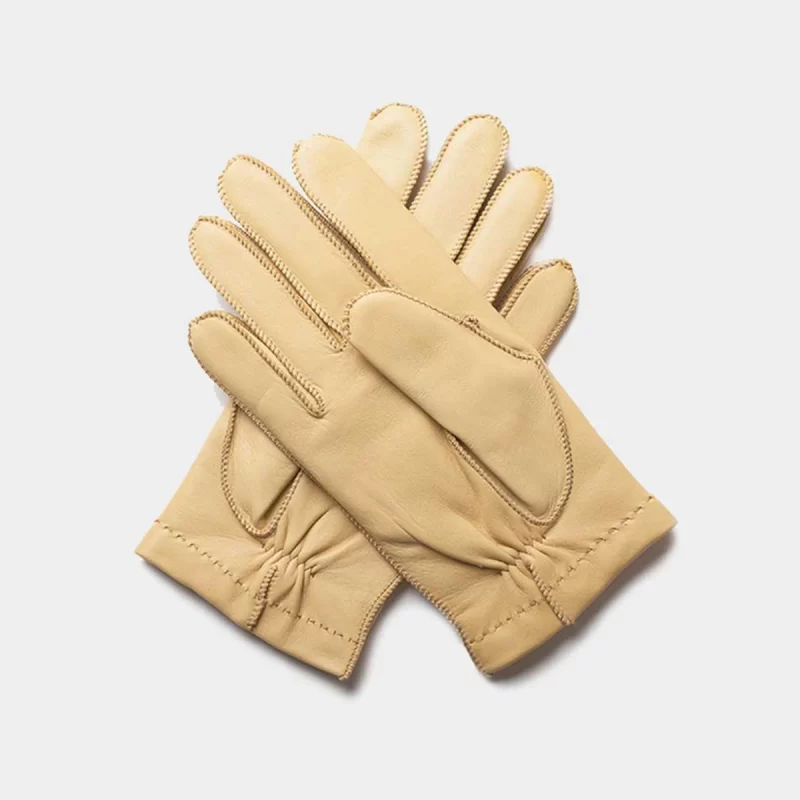 dress gloves cream